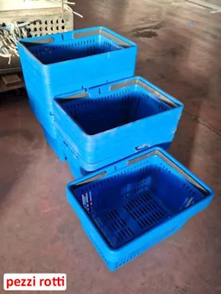 Cestini per la spesa usati Filomarket - Foto 4