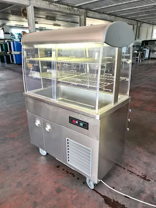 Isola refrigerata per ristoranti usata
