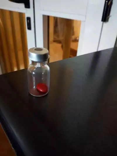 Mercurio rosso metallizzato (densità liquida 25,27 e 32)
