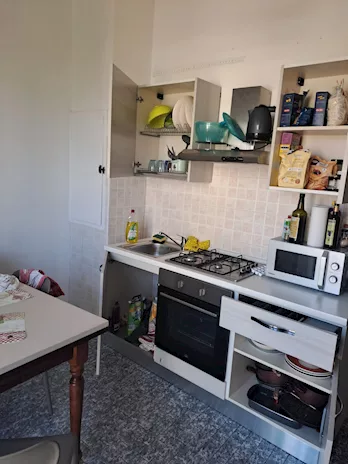 Arredamenti (cucina, frigorifero, divano, armadio)