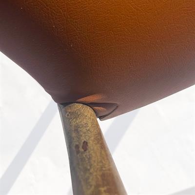 Sedie stile Chiavari anni 50, colore beige, ottimo stato - Foto 5