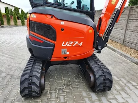 Miniescavatore Kubota U27-4 del 2017