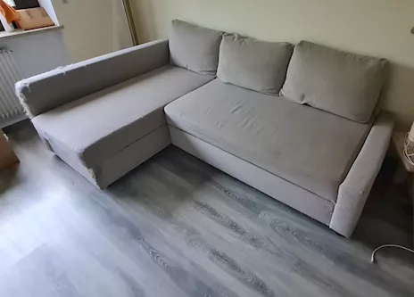 Divano letto angolare