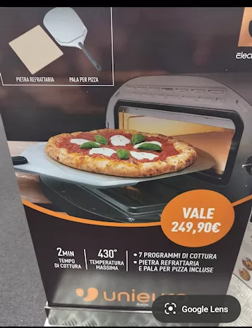Nuovo forno pizza