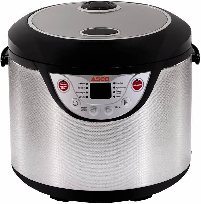 Seb RK302E00, Cuociriso Vaporiera, 8 in 1