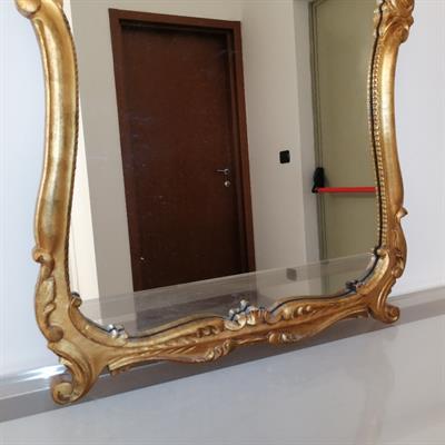 Specchio anni 60, vintage, in legno - Foto 5