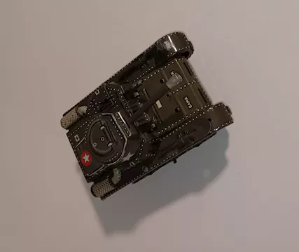 Carro Armato GAMA TANK T.60 , anni '60, con carica a molla.
