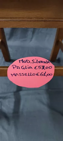 Sedia Modello Silvana - 25162, in legno - Anteprima 2
