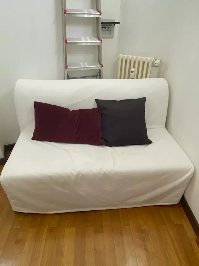 Divano letto due posti IKEA, modello LYCKSELE LÖVAS