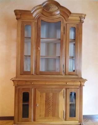 Credenza con Vetrina e Angolo Abbinato