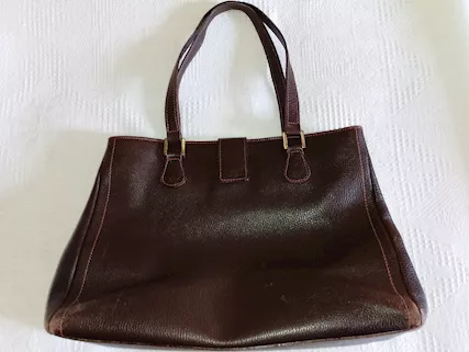 Borsa in vera pelle