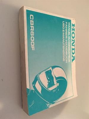 Libretto uso manutenzione x Honda CBR600F del 1989 - Foto 3