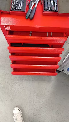 Carrello portautensili RS 5 cassetti, ottimo stato - Foto 3