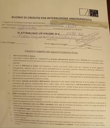 Buono palestra 7CityClub
