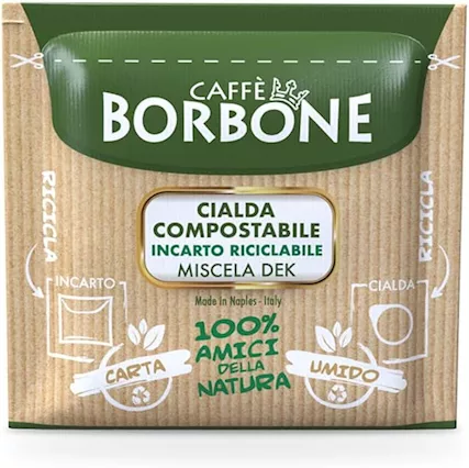 300 cialde Caffè Borbone miscela DEK 38mm