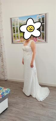Abito da sposa modello Sirena, taglia 42 - Foto 3