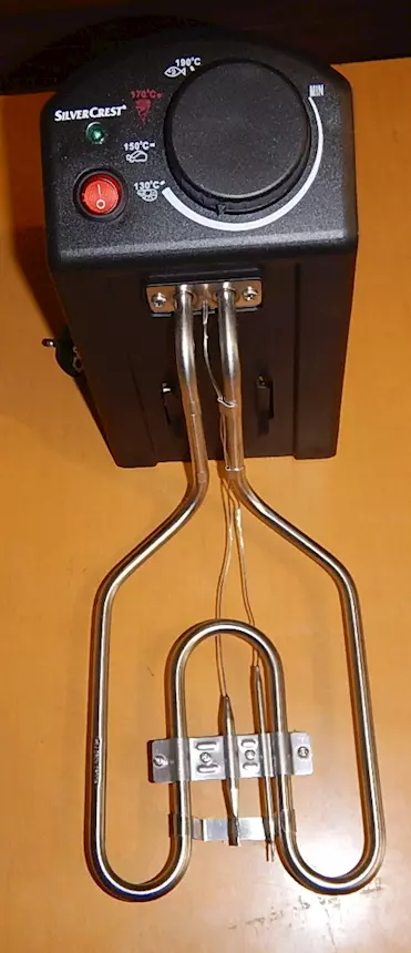 Friggitrice a zone fredde deep fryer Nuova, colore nero, modello SEF - Foto 5