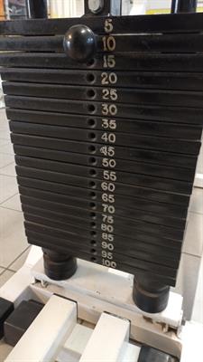 Technogym Peck Deck serie LUX bianca Attrezzi Bodybuilding - Foto 2