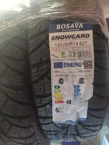 4 gomme invernali nuove