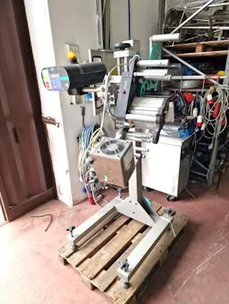 Etichettatrice per confezioni alimentari usata, marca Acra - Foto 2