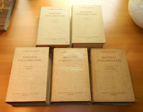 Discorsi parlamentari, C. Benso di Cavour I-IV-VI-VII-VIII