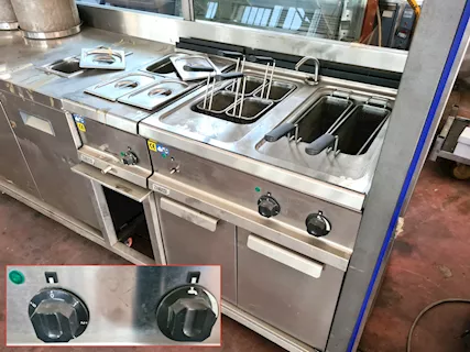 Blocco cucina per primi da sagra usato - Foto 3