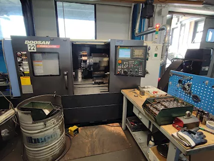 Tornio motorizzato DOOSAN PUMA 2600M | CNC Fanuc