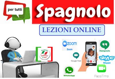 Lezioni di Spagnolo Online Insegnante Madrelingua