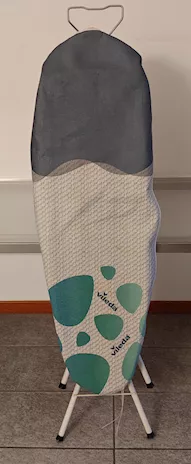 Asse da Stiro Pieghevole, con Rivestimento Vileda