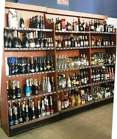 Espositore in legno per vini 52302