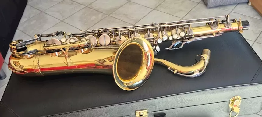 Foto 2SELMER Paris MARK 6 Sax Tenore Vintage del 1975, modello che, in ottime condizioni