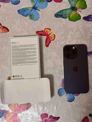 IPhone 14 Pro come nuovo, colore viola scuro, mai usato - Foto 2