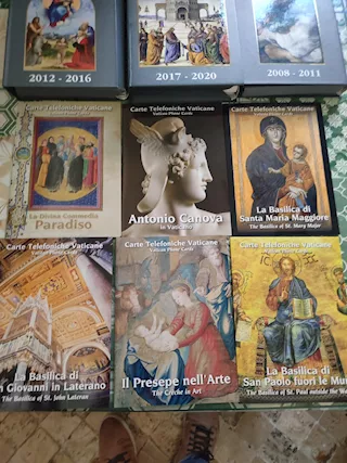 Vaticano Schede Telefoniche Nuove Collezione Completa - Foto 3