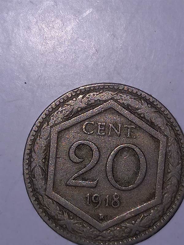 Foto 2 20 centesimi 1918