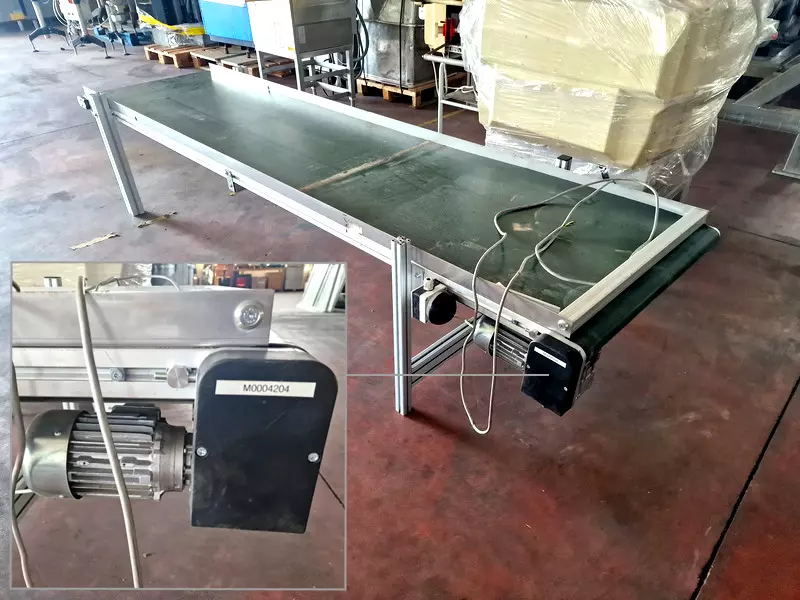 Nastro trasportatore largo 70cm usato