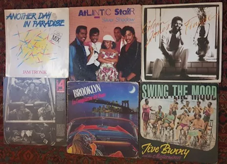 Lotto 6 cover 33 giri Atlantic Starr Glenn Jones Twenty 4 Se