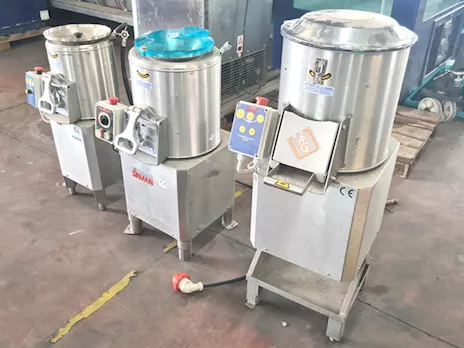 3 pela patate industriali usati
