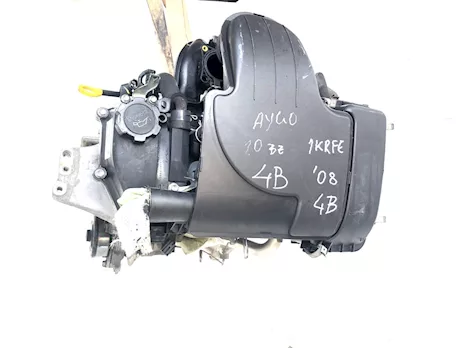 Motore Toyota Aygo 1.0 benzina sigla 1KRFE coppa in ferro
