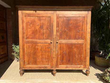 Antico Grande stipone / dispensa credenza epoca XIX