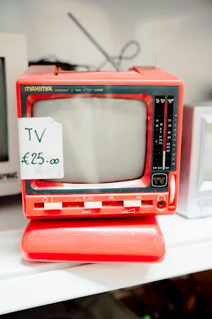 TV Portatile Rossa Maximal - 24616