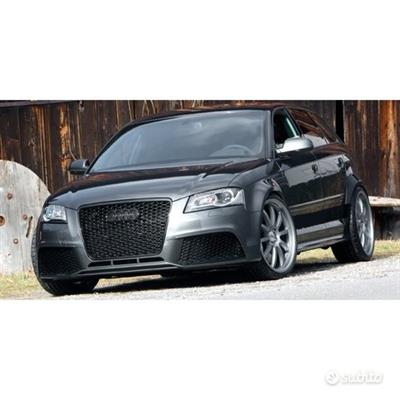 Paraurti anteriore Audi A3 8P 2005-2008 RS3 Look - Anteprima 1
