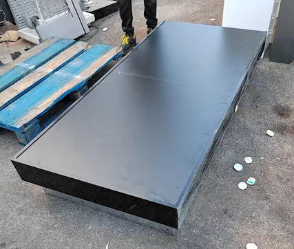 Pedana grande nera da vetrina 35365