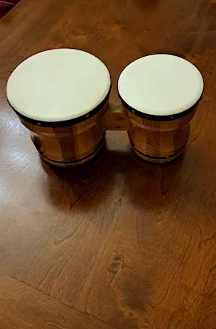 Tamburi bonghi due tamburi con due diametri differenti