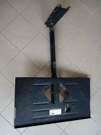 Staffa porta TV da soffitto o da muro in metallo misure alte - Foto 4