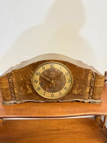 Antico orologio da tavolo/camino Kienzle art Deco 1930