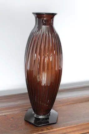 Antico vaso Francese Andrè Delatte Nancy art decò 1930 firma