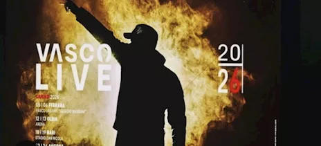 2 biglietti Vasco Rossi 2026