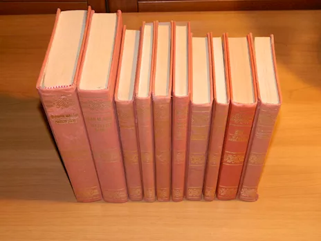 11 libri Edizioni CDE Club degli Editori serie rossa