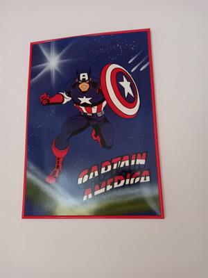 2 Graffiti Capitan America e SS Vegeta firmati con cornice