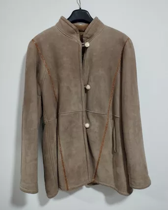 Giaccone di montone Shearling da donna tg 46